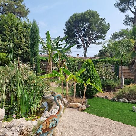 Bed and Breakfast Mas D'Azur Roquefort-les-Pins Exterior foto